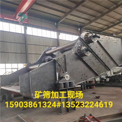 大型礦篩設備/石頭塊振動篩/鵝卵石推薦圓振篩產(chǎn)品圖片