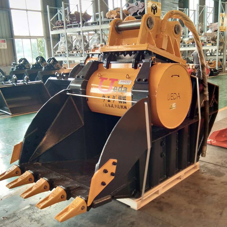 石頭破碎機 挖掘機上碎石機