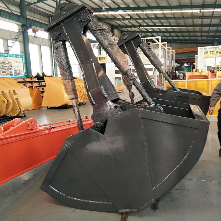 斗山215挖機(jī)1.5方貝形抓沙斗 產(chǎn)品圖片