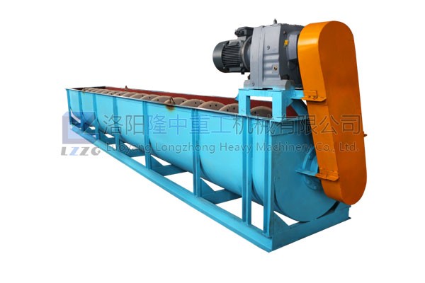 螺旋洗沙機定制 新型洗沙機作業(yè)現(xiàn)場