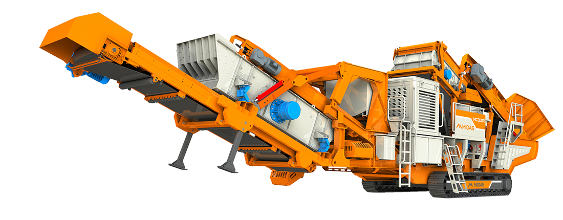 履帶移動(dòng)圓錐式破碎站