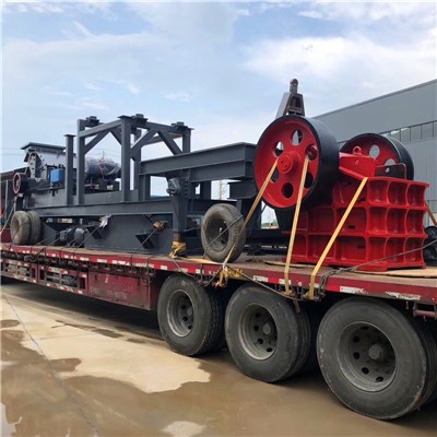 供應輪胎式石料破碎站 一體式移動破碎機 可移動式新型碎石生產(chǎn)線產(chǎn)品圖片