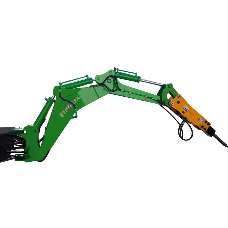 加工定制各種料口破碎機(jī)械手 臂掛式液壓破碎錘