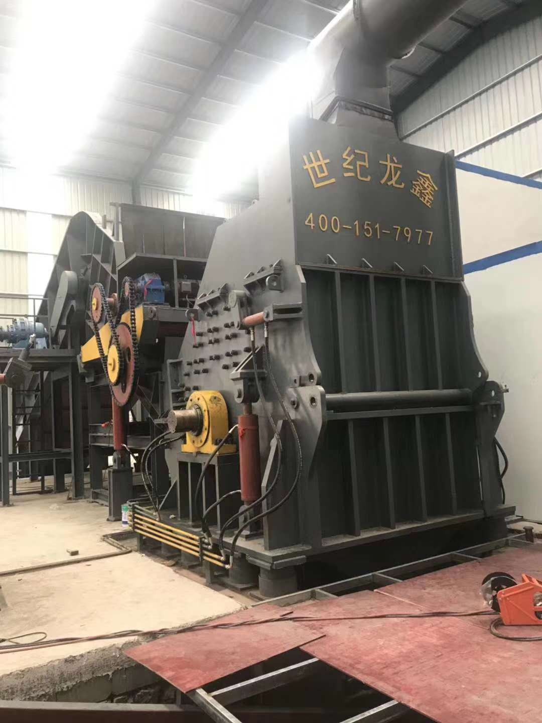 廢鐵破碎機 廢鋼破碎廠家 廢鋼破碎機價格-山東龍鑫機械廠家產(chǎn)品圖片