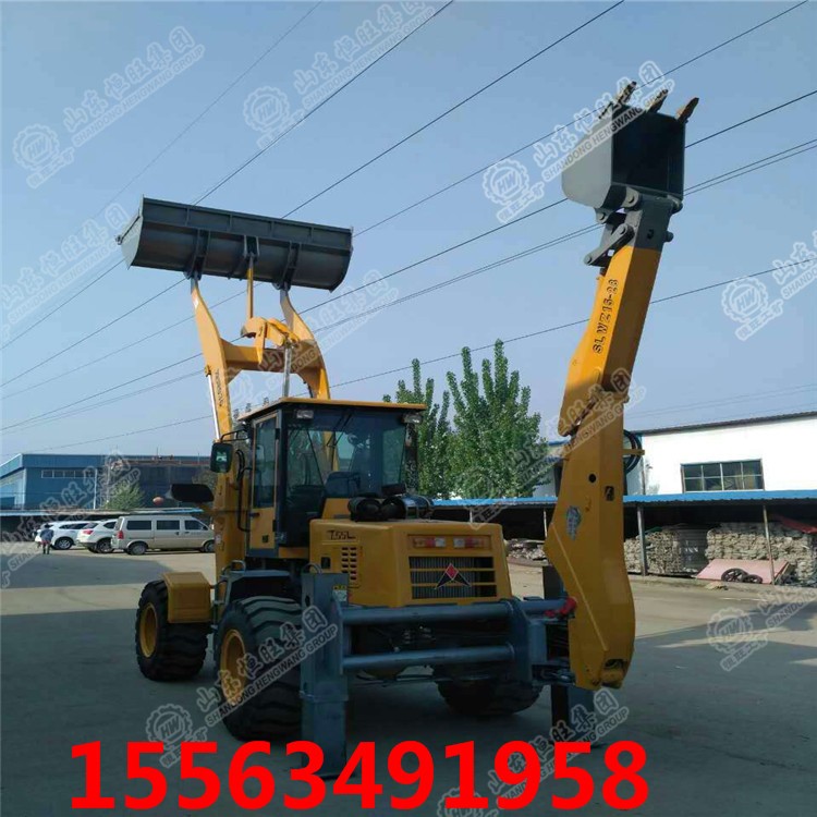 挖掘裝載兩頭忙?前鏟后挖兩頭忙 挖掘裝載機