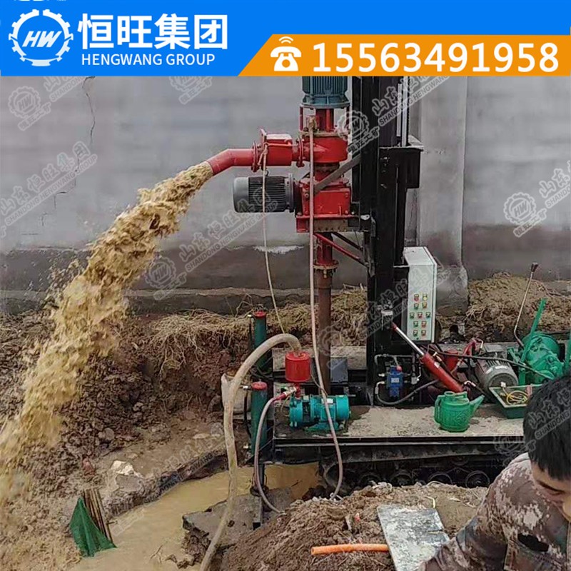 履帶反循環(huán)鉆機(jī) 打樁打井兩用鉆機(jī) 大口徑地?zé)徙@機(jī)