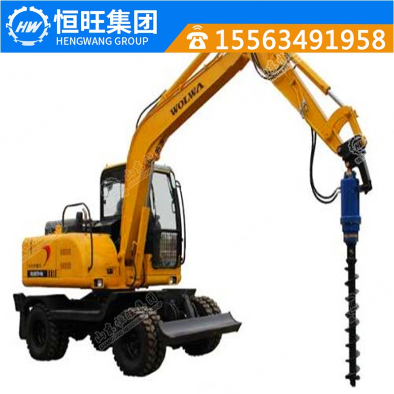 挖機(jī)改螺旋鉆機(jī)產(chǎn)品圖片