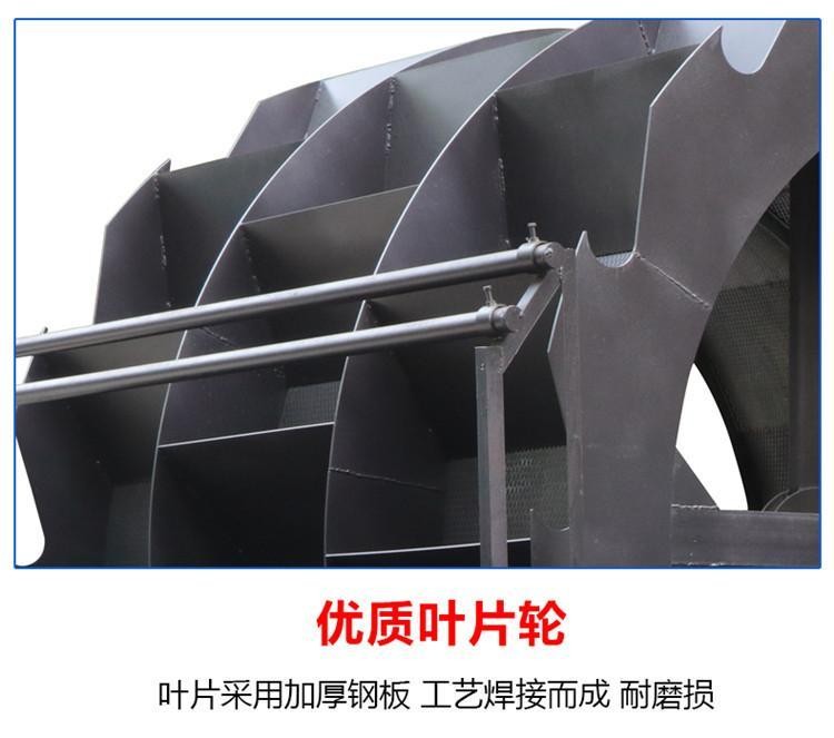 昆明細(xì)沙洗砂機(jī) 輪式洗砂機(jī) 節(jié)能輪式洗砂 堅峰機(jī)械