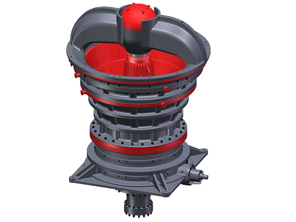 山東鑫金山旋回式破碎機(jī)