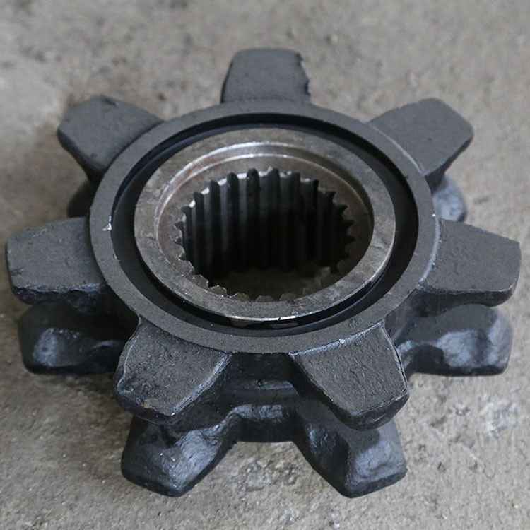 定做6-11齒鏈輪 礦用刮板機鏈輪 七星輪 模鍛鏈鏈輪 拉鏈機