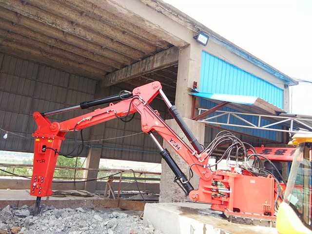 元征行直營固定式液壓破碎錘