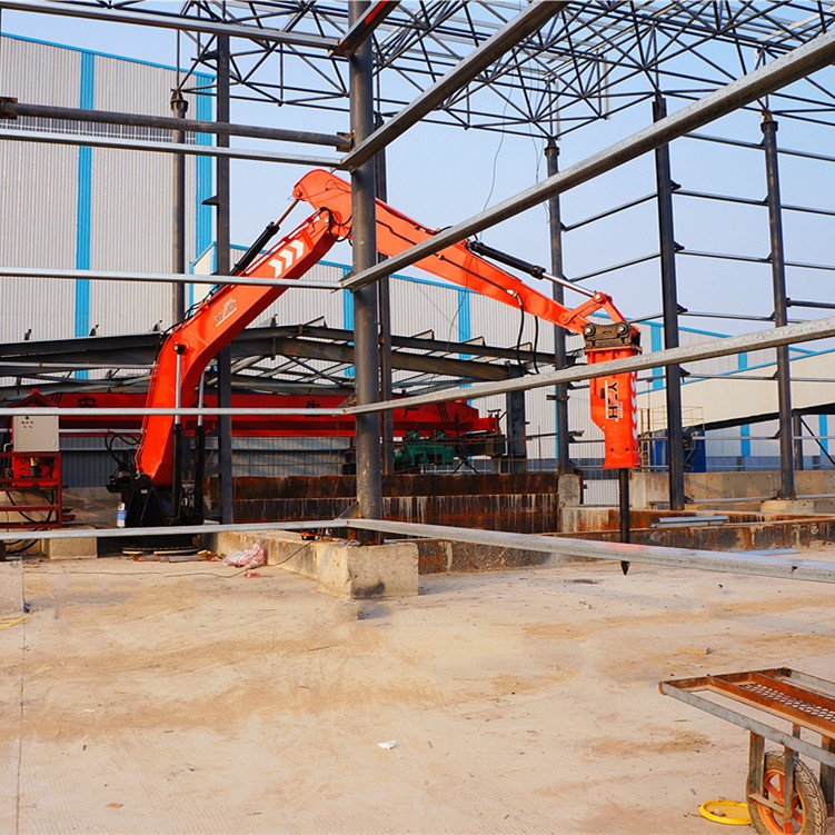 濟南元征行直營礦山用固定式液壓破碎站