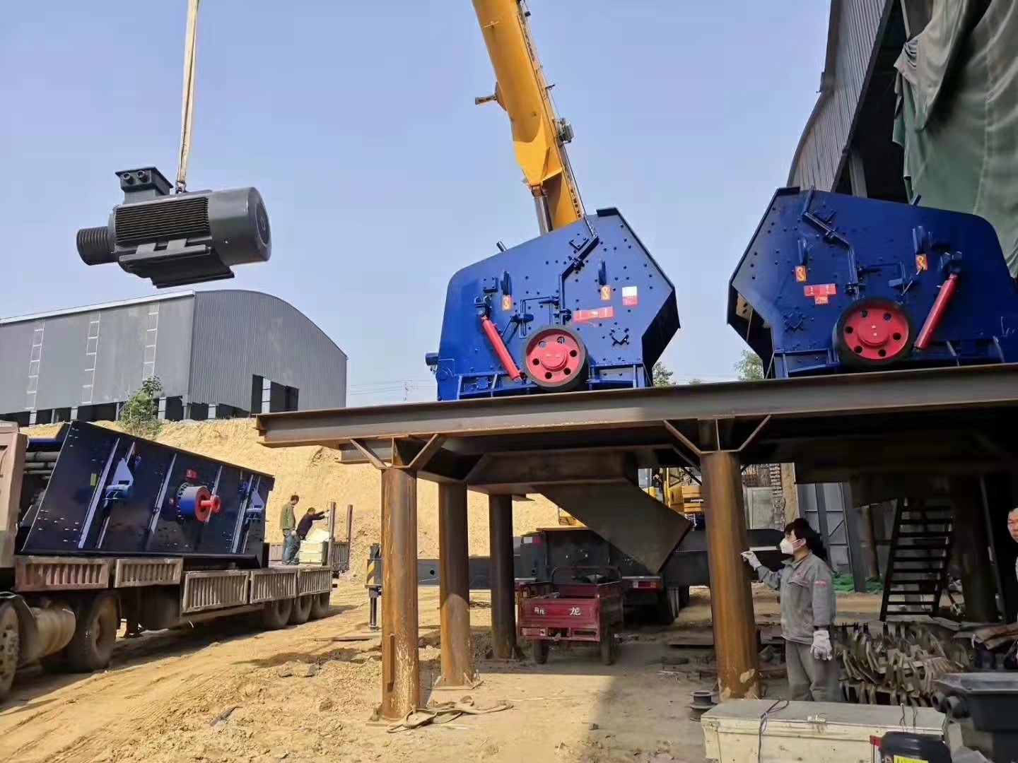 反擊式破碎機(jī)產(chǎn)品圖片