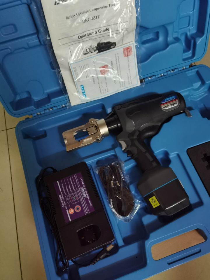 REC-651F電動液壓壓接鉗 10-185平方日本