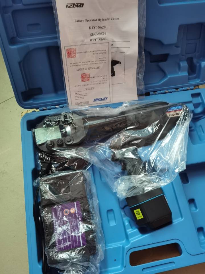 REC-S540充電式液壓切刀REC-S640電動電纜剪導(dǎo)線日本泉精器