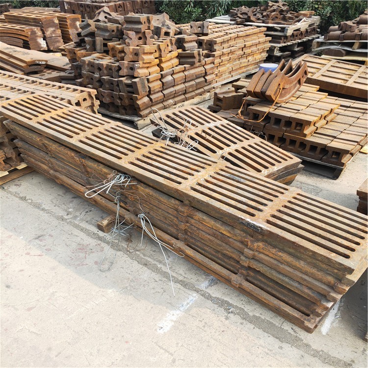 高錳鋼耐磨破碎機(jī)制砂機(jī)立軸式復(fù)合式制砂機(jī)內(nèi)襯篩板篦子條子產(chǎn)品圖片