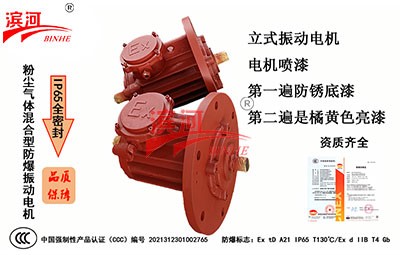 YBZXF-15-4立式防爆振動電機防護等級IP65新鄉(xiāng)廠家制造