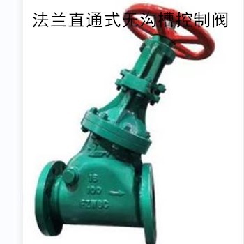 法蘭直通式無溝槽控制閥