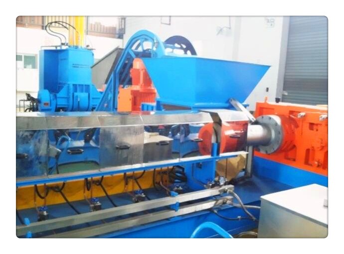 滑石粉高填充母料造粒機(jī)（新型），PE滑石粉母粒造粒設(shè)備（品牌）