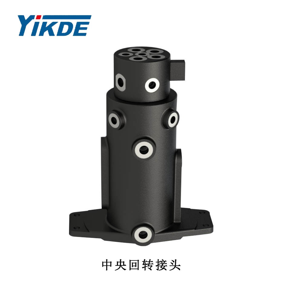 山東益凱德液壓供應(yīng)挖掘機(jī)液壓中央回轉(zhuǎn)接頭產(chǎn)品圖片
