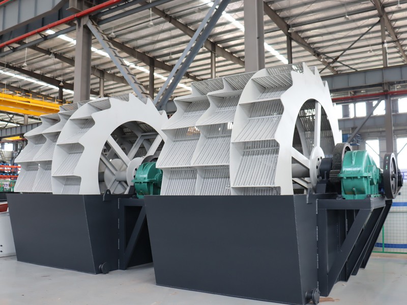 MXS系列輪斗式洗砂機(jī)，機(jī)制砂洗砂機(jī)設(shè)備產(chǎn)品圖片