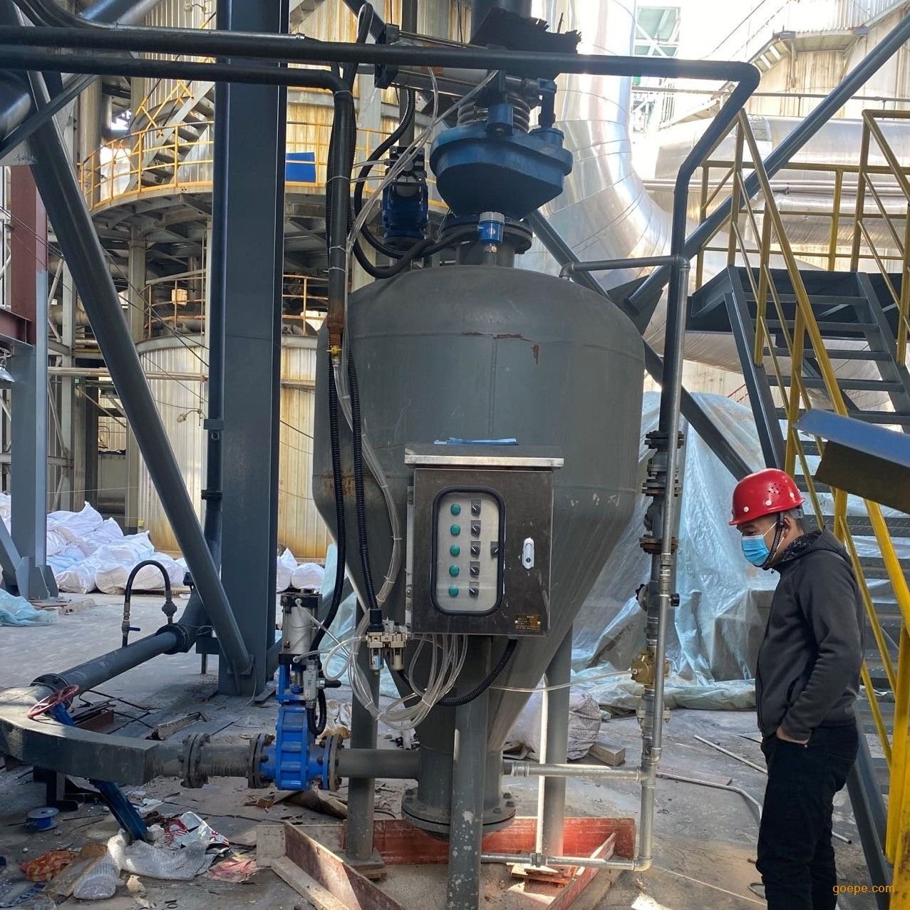 粉狀物料脈沖除塵氣力輸送 脫硫除塵氣力輸送燒結(jié)機除塵氣力輸送