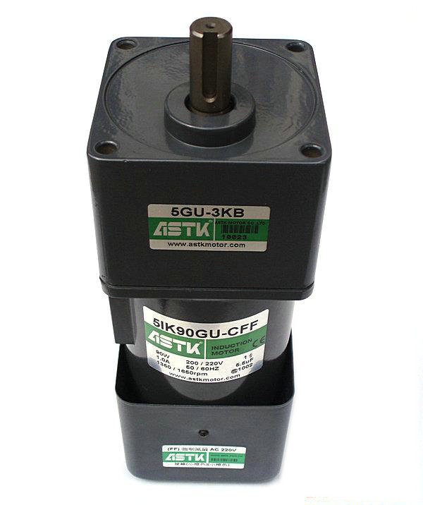 全新ASTK90W電機減速機5IK90GU-CFF,5GU-3KB