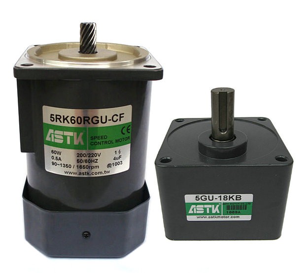 全新ASTK60W電機減速機5RK60RGU-CF,5GU18KB