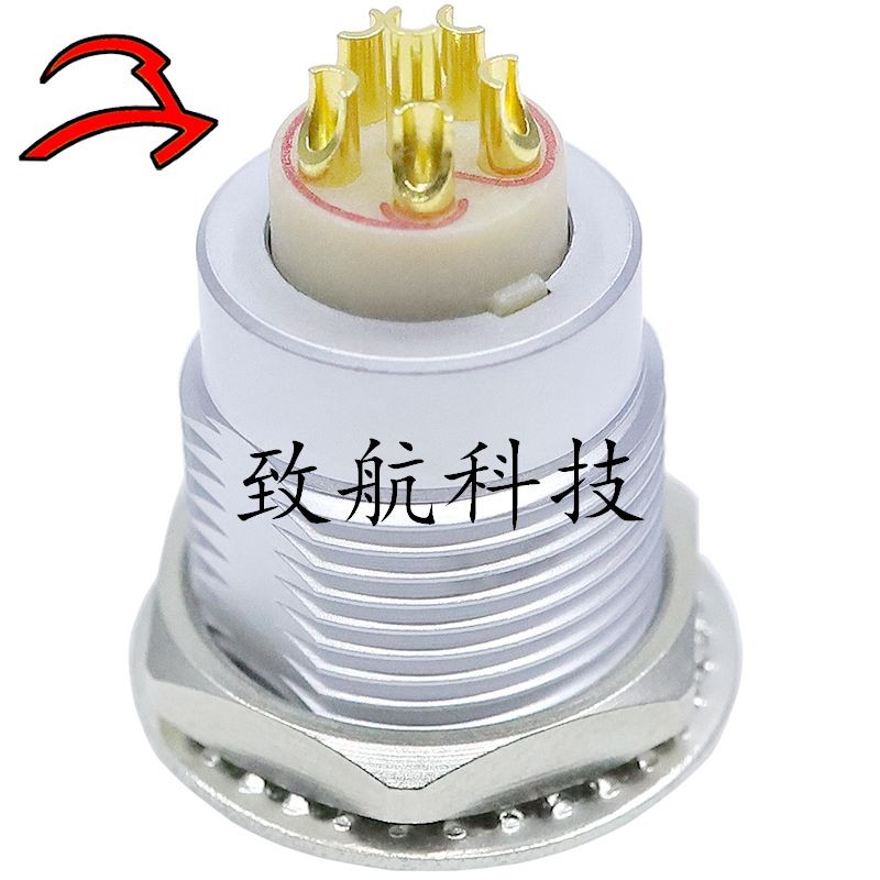 致航推拉自鎖連接器EGB航空插頭線纜線束