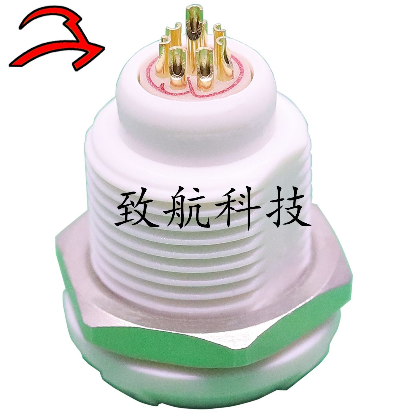 惠州致航EGG ECG 0B 1B 2B自鎖防水連接器產(chǎn)品圖片