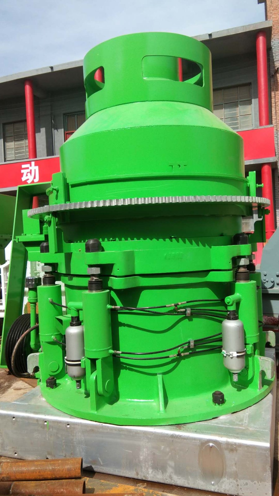 高效圓錐形破碎機，破碎效率高