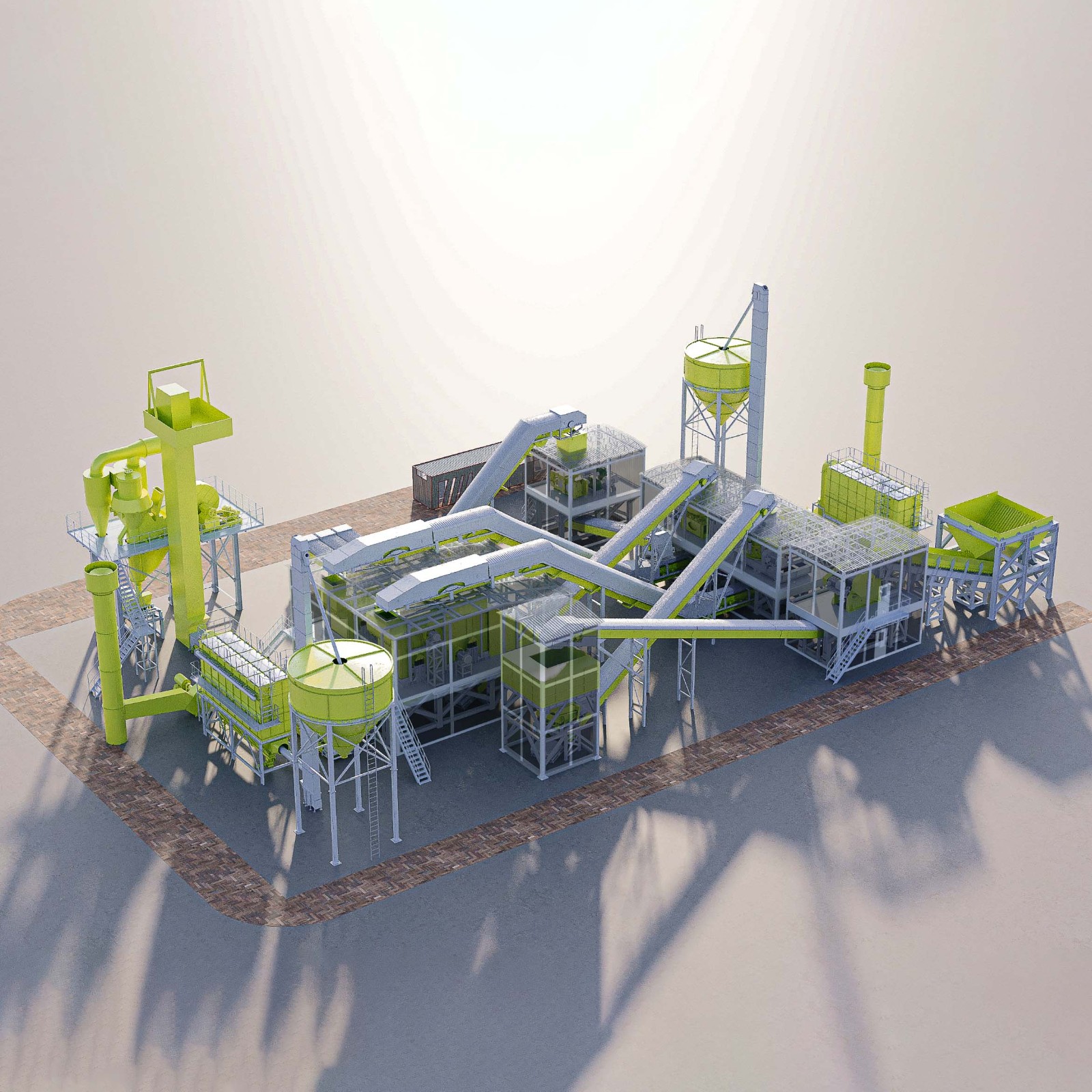 300T砂石破碎站產(chǎn)品圖片