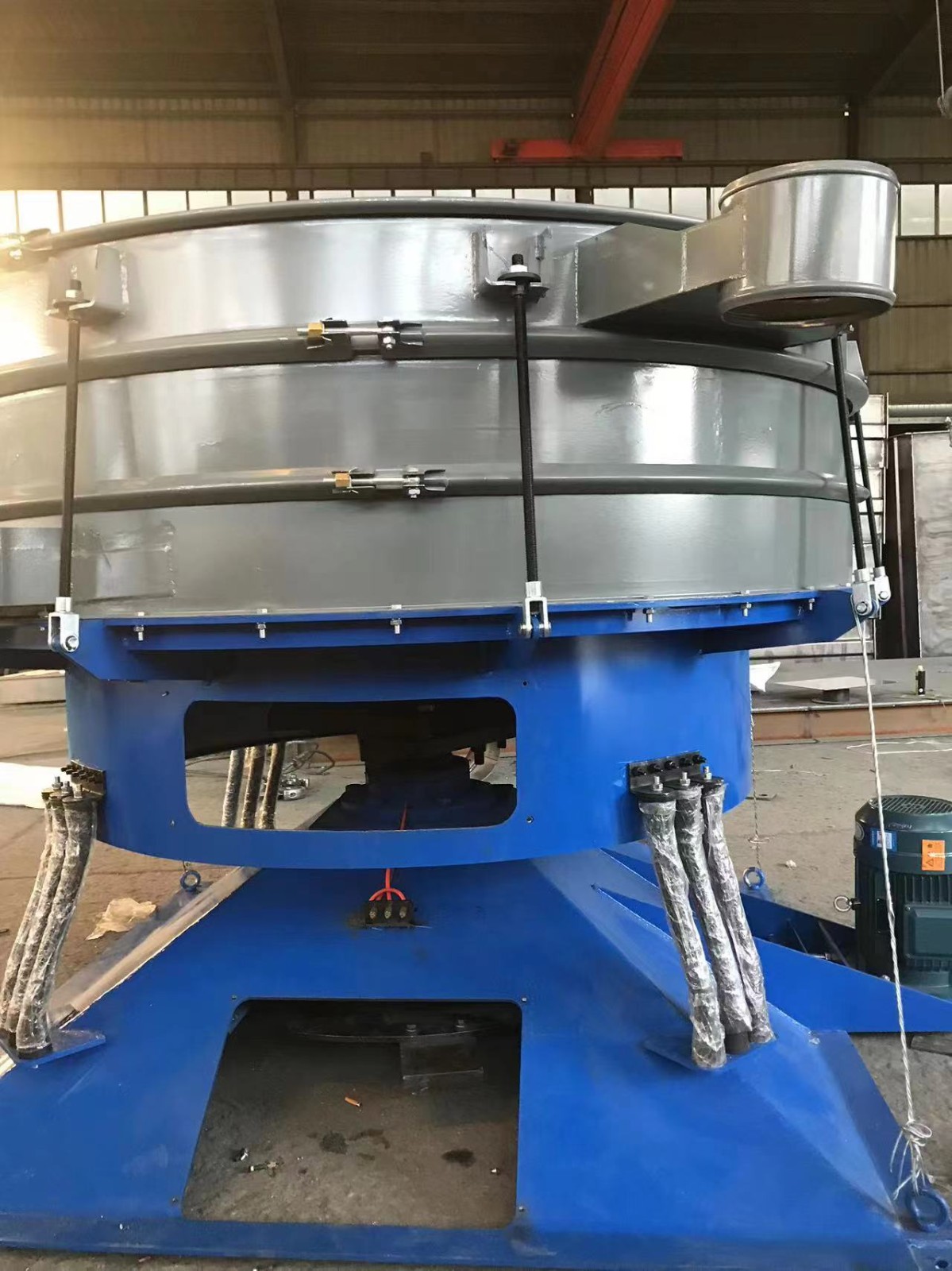 石英砂鑄造砂石料篩分機圓形搖擺篩顆粒分級篩