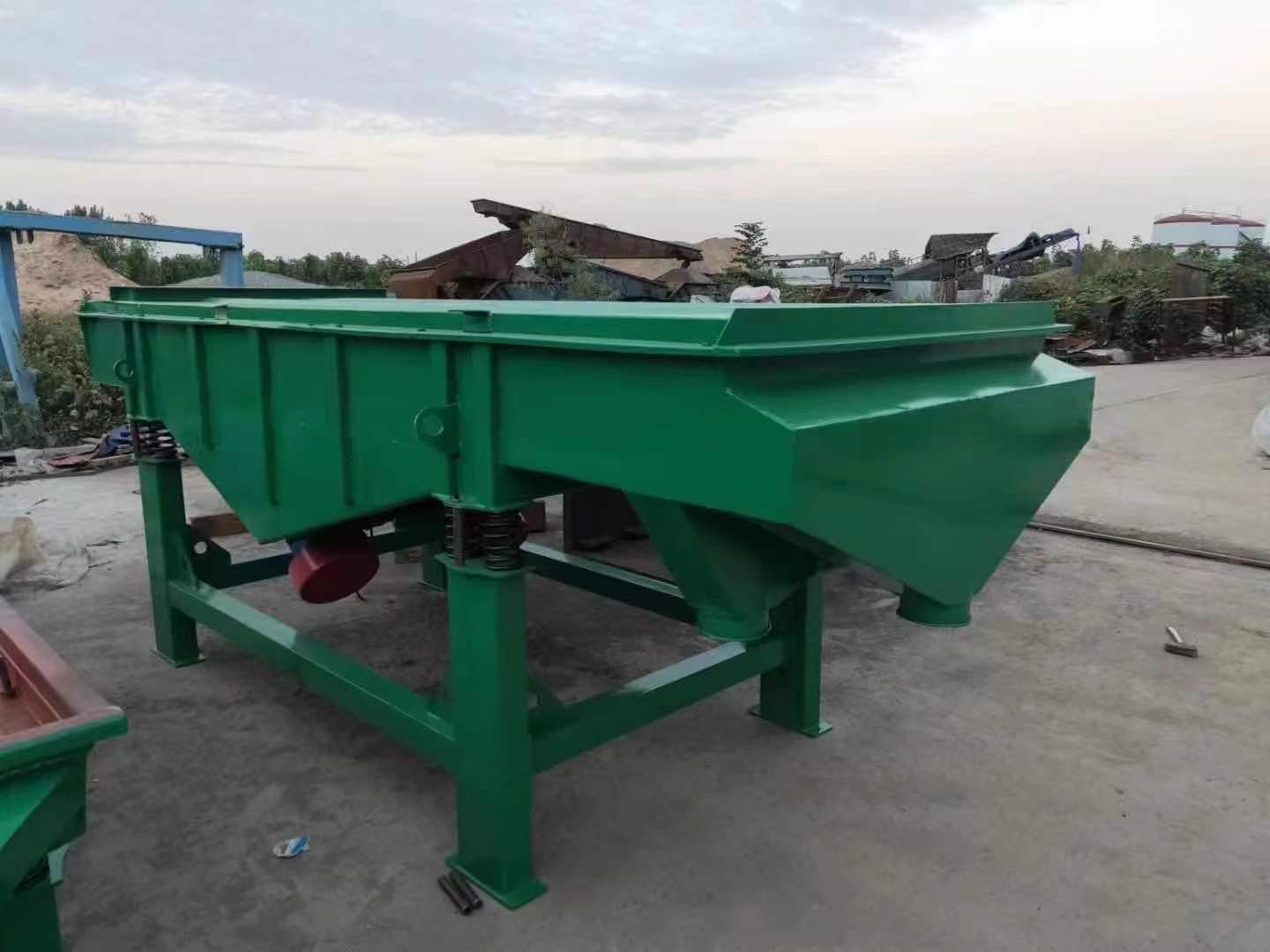 珍珠砂機(jī)制砂分目分級直線振動篩