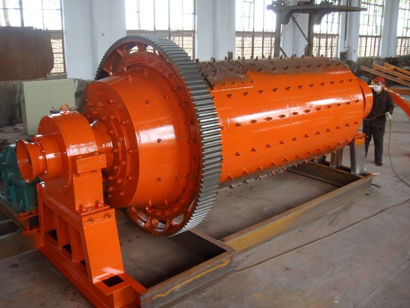 Φ1200×4500濕式溢流式球磨機生產廠家