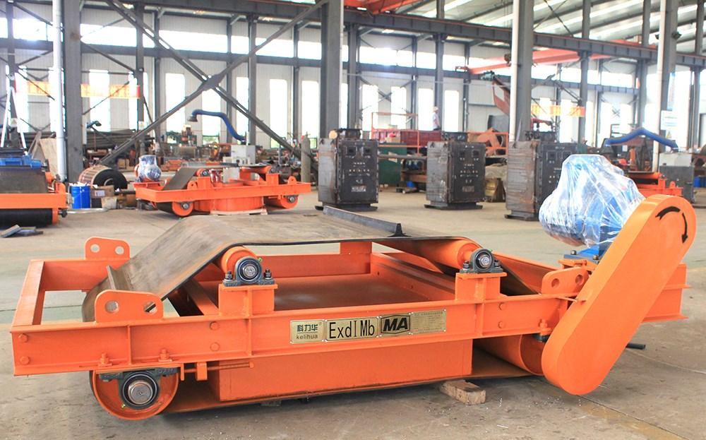 隔爆永磁自卸式除鐵器 防爆強(qiáng)磁除鐵器 