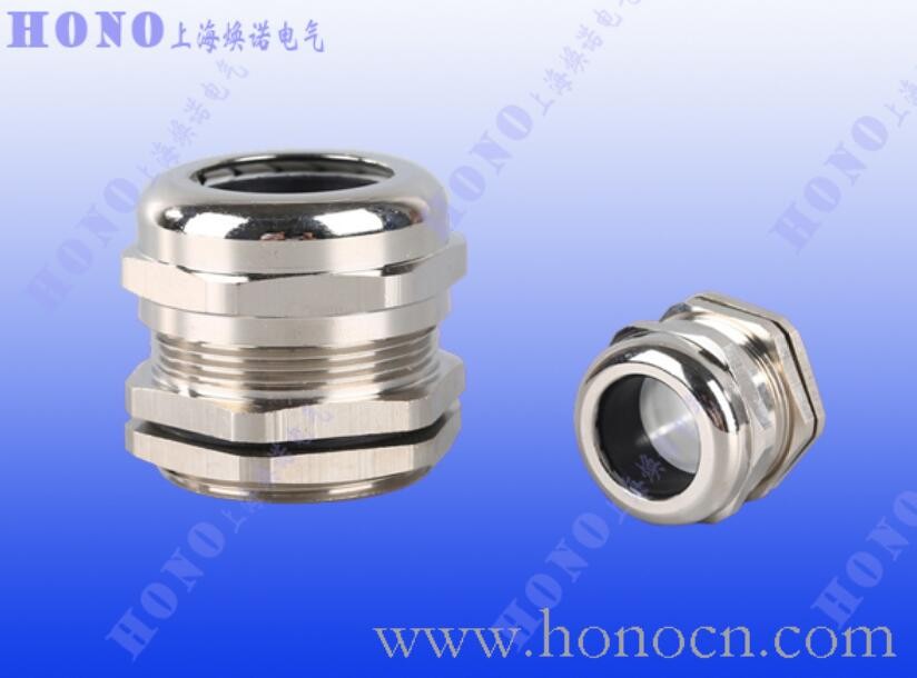 黃銅鍍鎳電纜接頭 金屬格蘭頭 黃銅鍍鎳填料函產(chǎn)品圖片