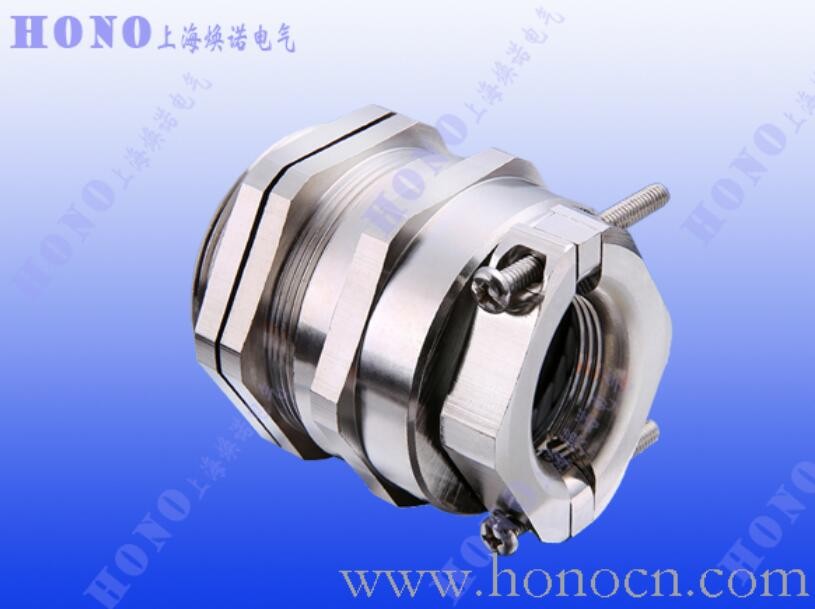 雙鎖緊電纜接頭 雙夾緊格蘭頭 輕型雙鎖緊填料函 雙鎖緊黃銅鍍鎳接頭