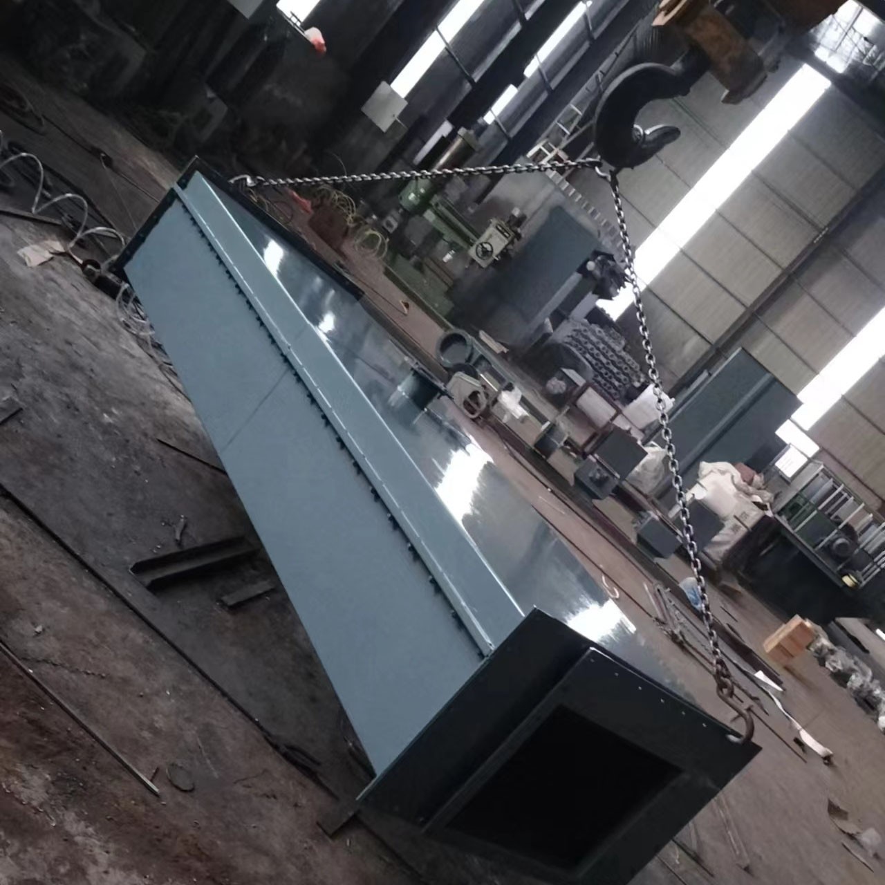 粉煤灰水泥 風(fēng)送式空氣輸送斜槽