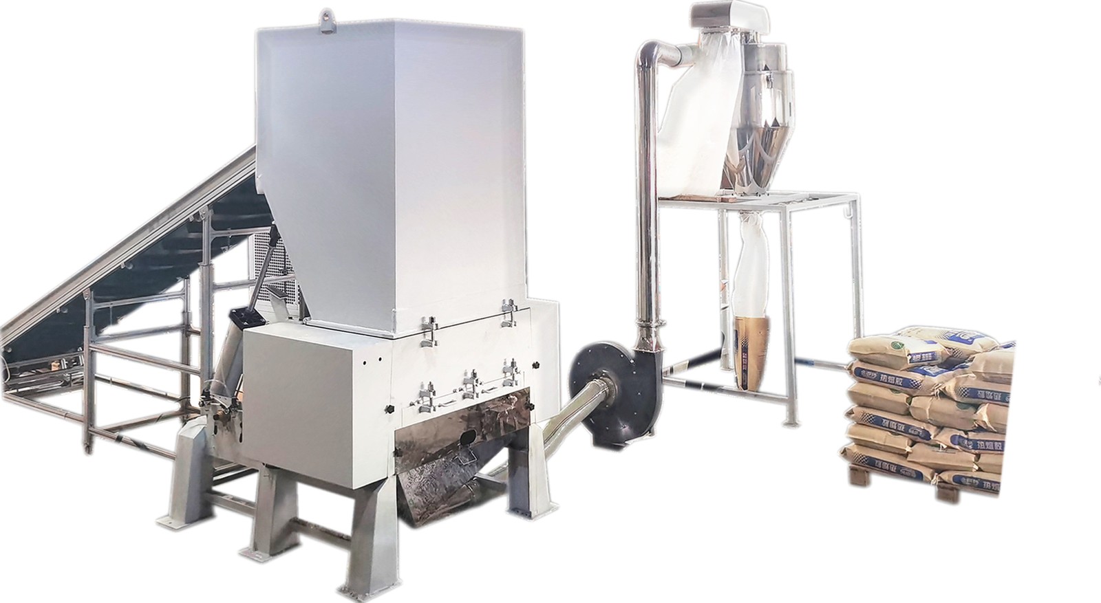 PUR低溫熱熔膠粉碎機，彈性體粉碎機產品圖片