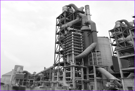 中信重工最大的純低溫余熱發電工程并網發電