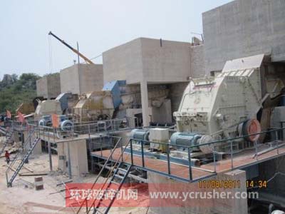 水電九局使用貴州成智重工的CF900C反擊式破碎機(jī)