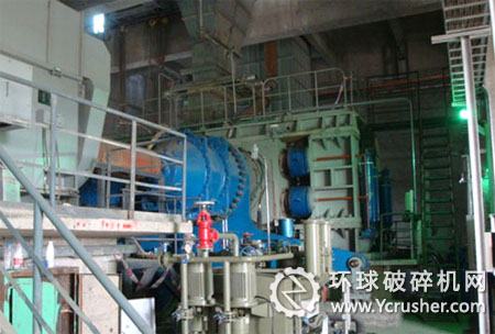 應用于克州青松6000t/d熟料生產線水泥粉磨的HFCG180-160型輥壓機