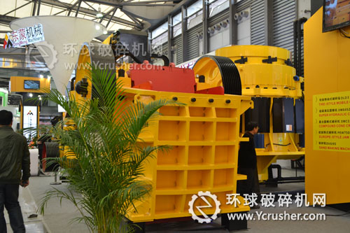 東蒙機械攜多種破碎機設(shè)備亮相2012寶馬展