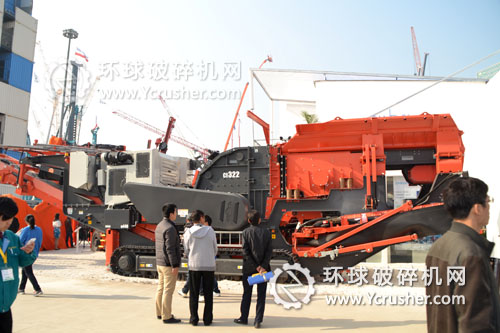 山特維克履帶式移動(dòng)破碎站設(shè)備