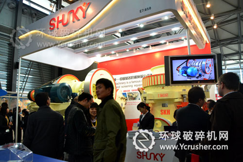 上海山啟機械２０１２寶馬展站位