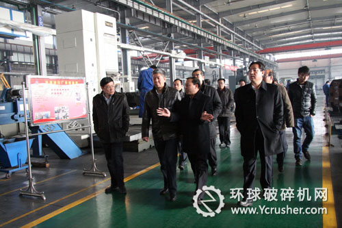 國家科技部高新技術(shù)發(fā)展及產(chǎn)業(yè)化司司長趙玉海來天地奔牛集團調(diào)研