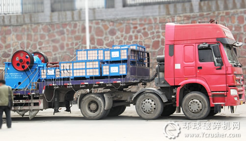 一帆PE400x600顎式破碎機(jī)生產(chǎn)線發(fā)往南美厄瓜多爾