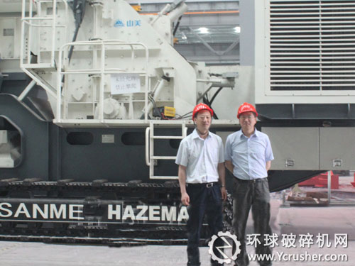 中國(guó)砂石協(xié)會(huì)秘書長(zhǎng)韓繼先蒞臨山美礦機(jī)考察指導(dǎo)