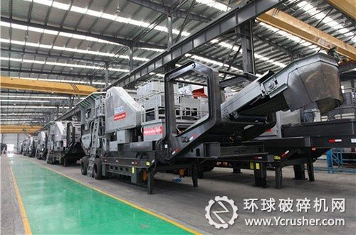 上海西芝ZENITH輪胎式移動破碎站